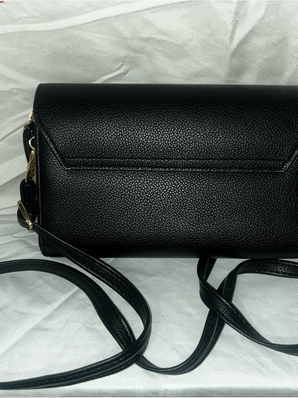 Black Bow-Accent Women’s Crossbody Bag - Picture 2 of 5